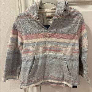 Faherty Multicolor Striped Toddler Hoodie